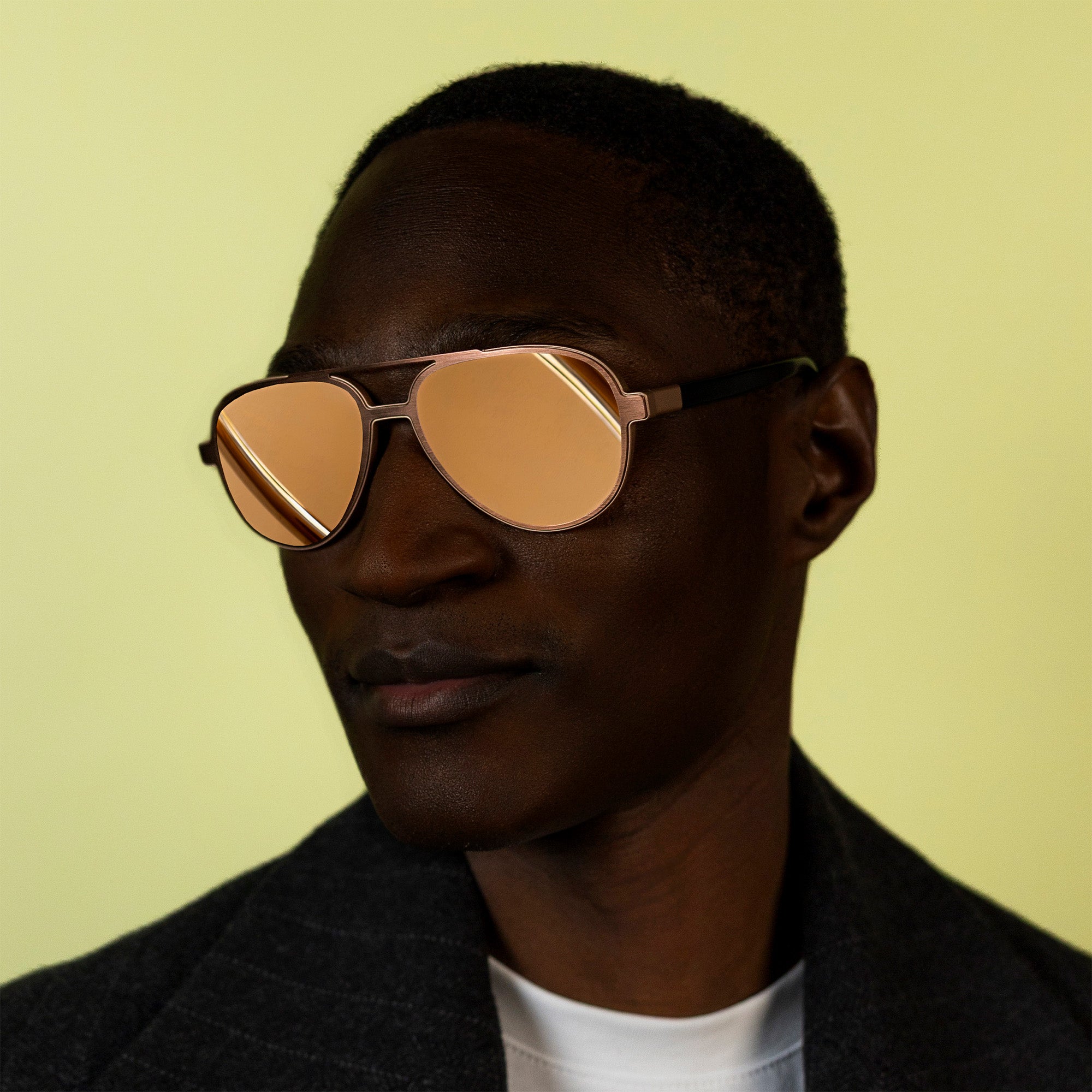 AGENOR ROSE GOLD - 18 CARAT ROSE GOLD LENSES