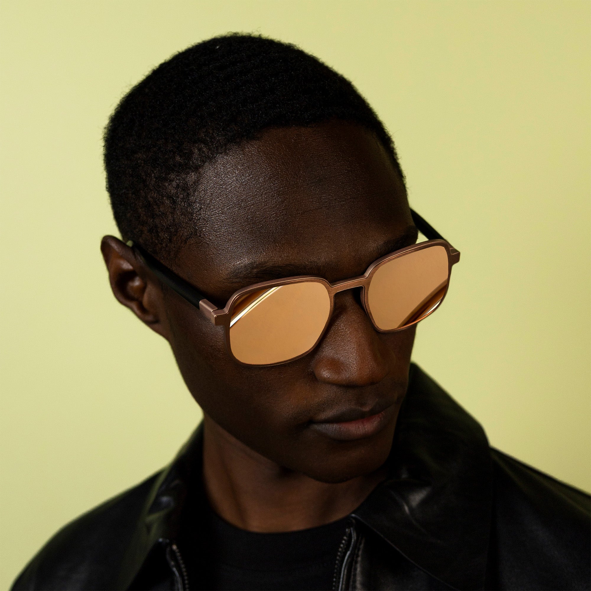 TWIST ROSE GOLD - 18 CARAT ROSE GOLD LENSES